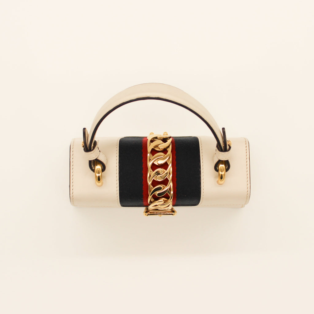 Gucci Sylvie Mini Top Handle Bag