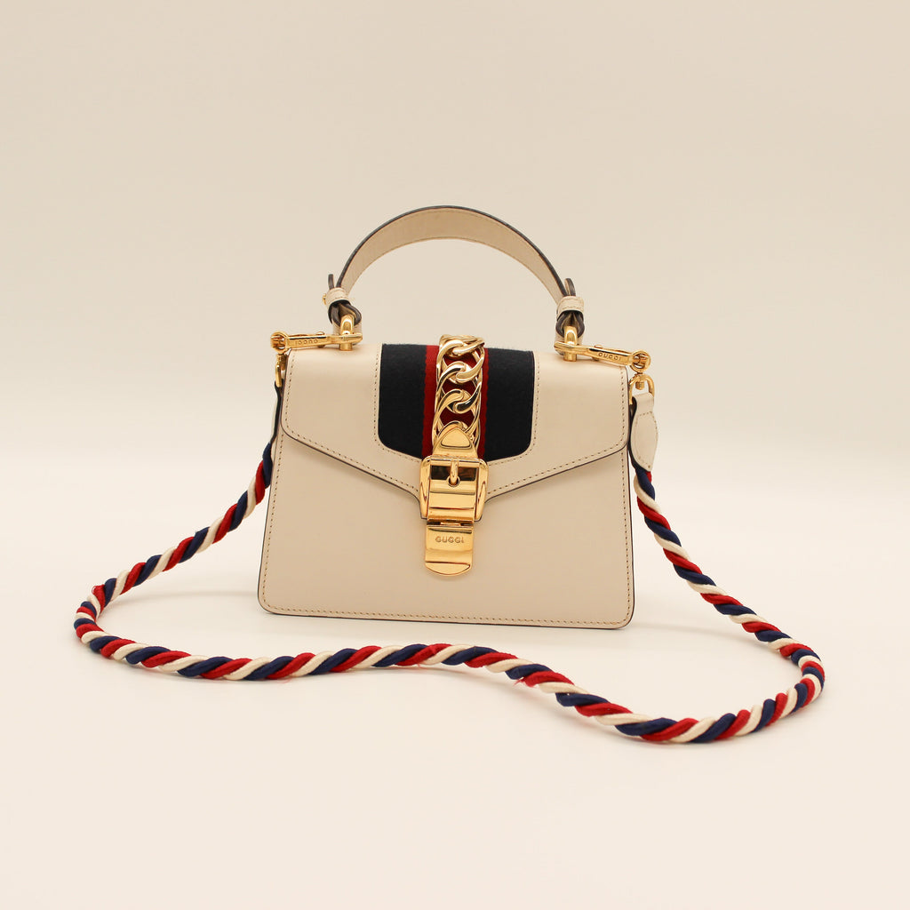 Gucci Sylvie Mini Top Handle Bag