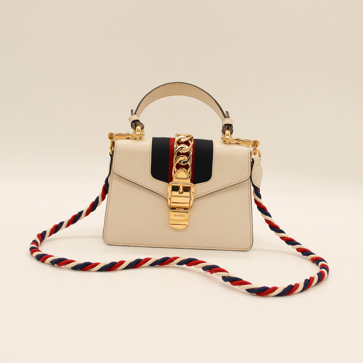 Gucci Sylvie Mini Top Handle Bag