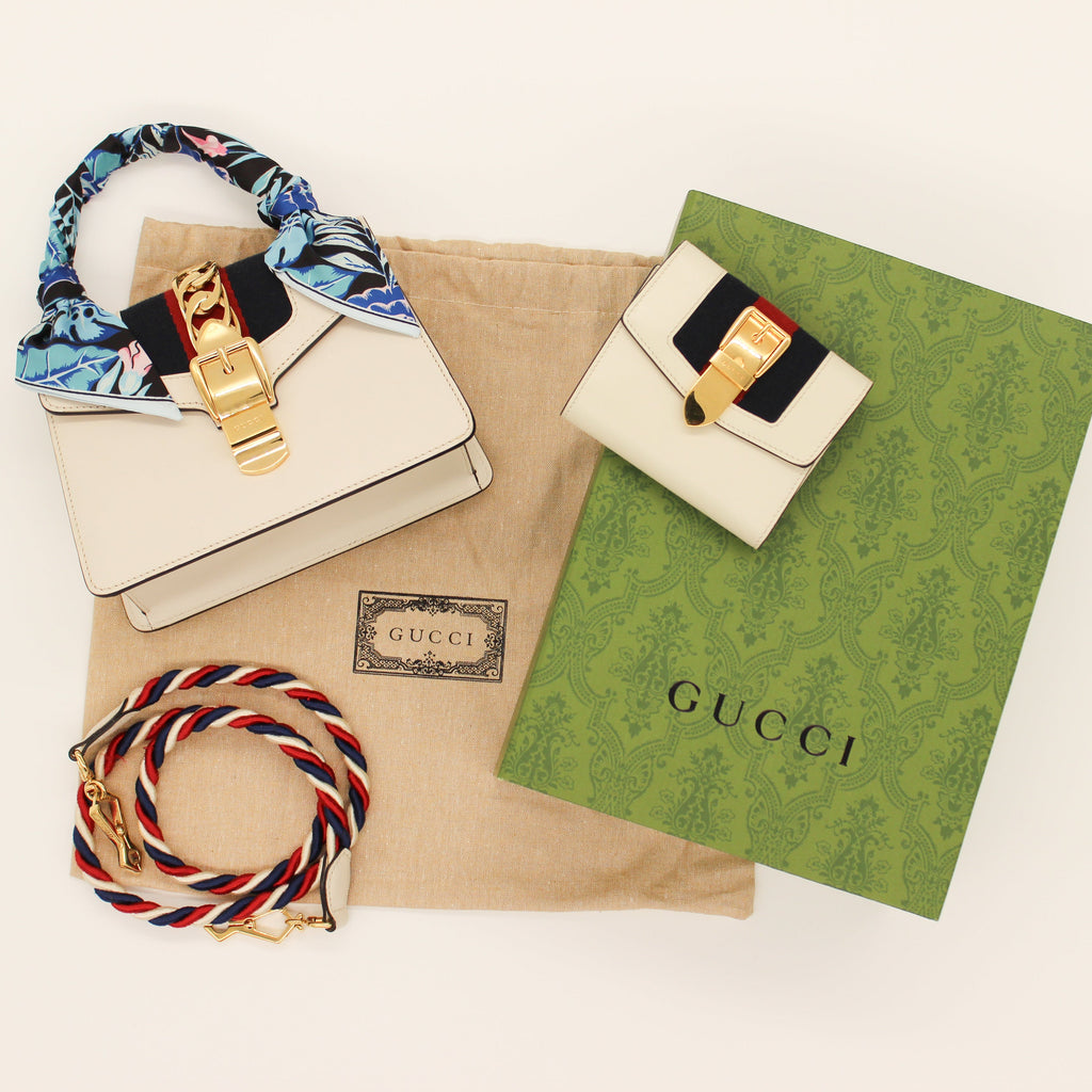 Gucci Sylvie Mini Top Handle Bag