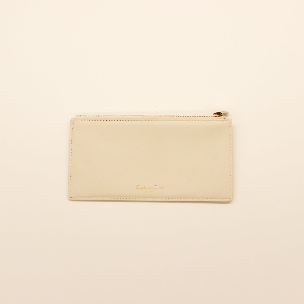Dior White Cannage Leather Crossbody