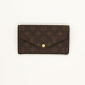 Louis Vuitton Jeanne Wallet Set with Fuscia Inserts