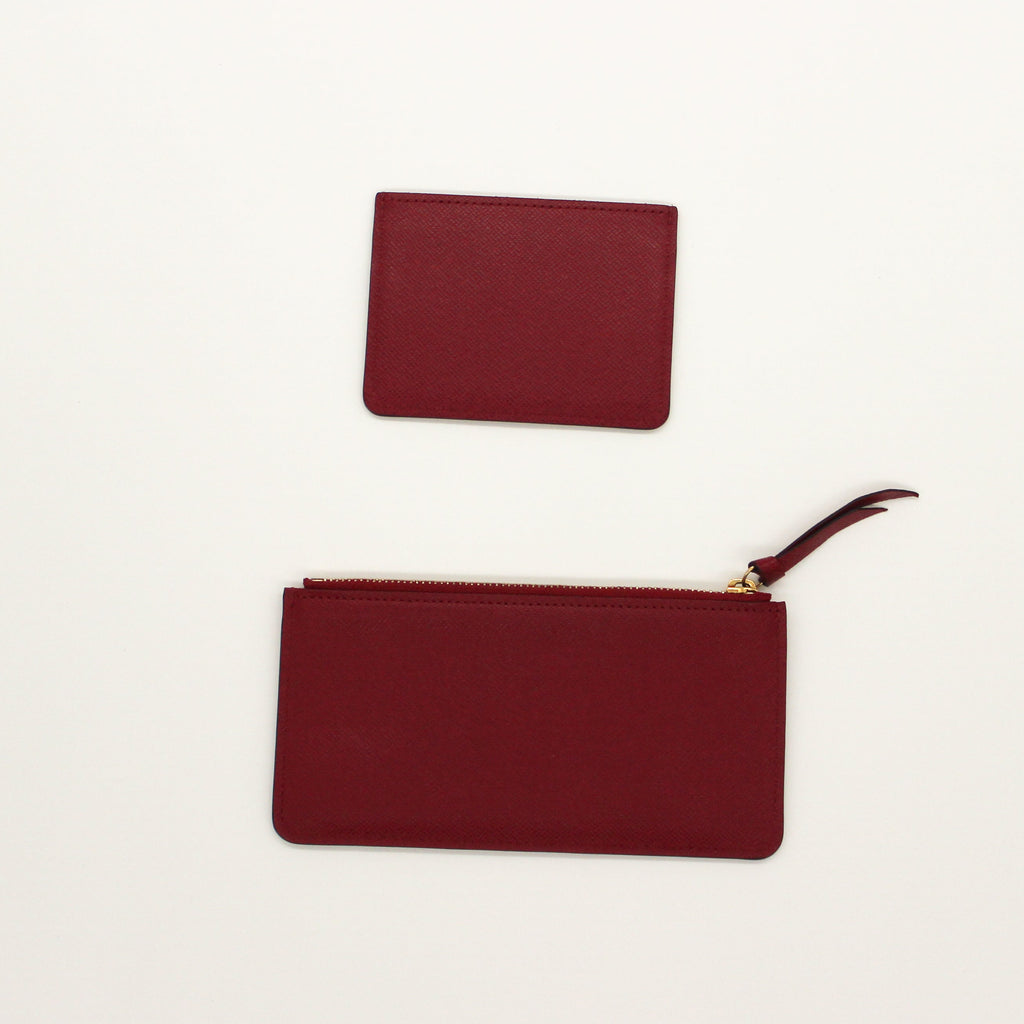 Louis Vuitton Jeanne Wallet Set with Fuscia Inserts